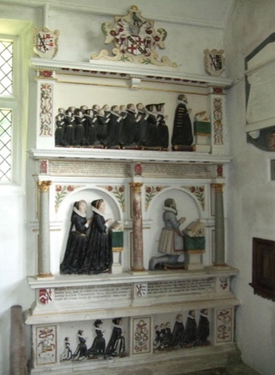 Categories: everything in its place. English 17th century funeral monument. Photograph: Simon Edwards (29384)