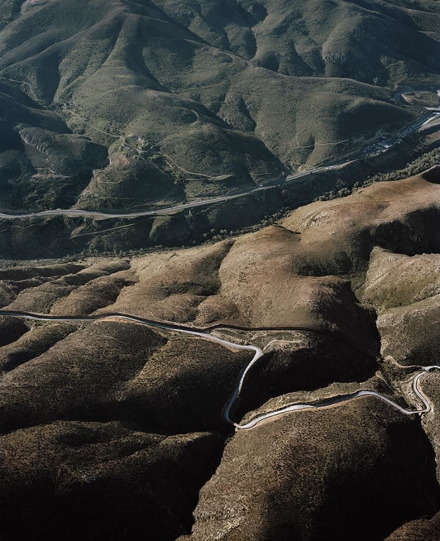 Pablo Lpez Luz, aerial photograph of the US-Mexico border, 2014. Huffington Post (30197)