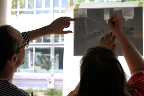 Workshop Photographing Virtual Spaces documentation