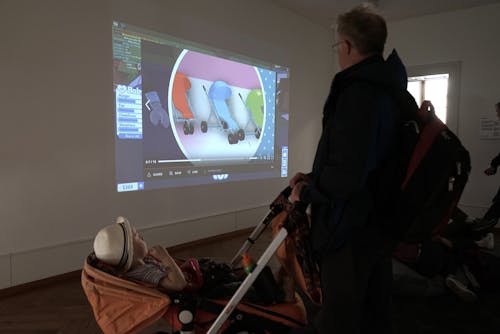 Workshop Photographing Virtual Spaces installation shot