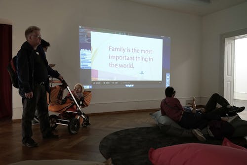 Workshop Photographing Virtual Spaces installation shot