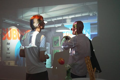 Workshop Photographing Virtual Spaces installation shot