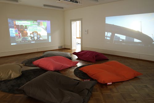 Workshop Photographing Virtual Spaces installation shot