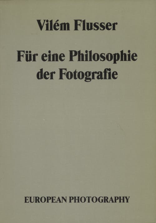 The Technical Image. Vilém Flusser, 1983