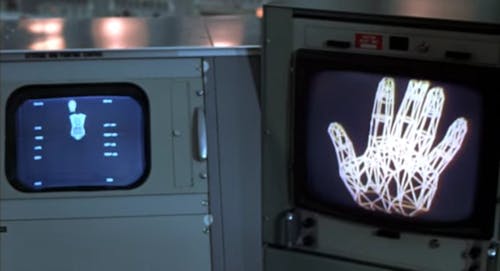 Screenshot from Futureworld, USA 1976, Richard T. Heffron