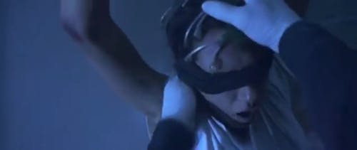 Screenshot from Strange Days, USA 1995, Kathryn Bigelow