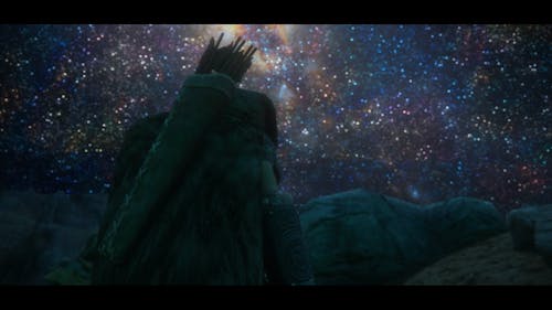 Stargazer, screenshot from The Elder Scrolls V: Skyrim, 2015, by Haaris Arain - TheDrDocter