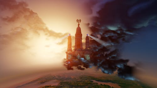 screenshot from Bioshock Infinite, 2015, by Jeremy B