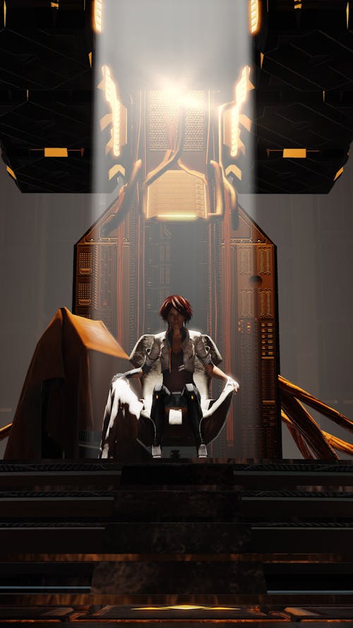 Throne of Memories, screenshot from Remember Me, 2015, by Christopher Bedwell