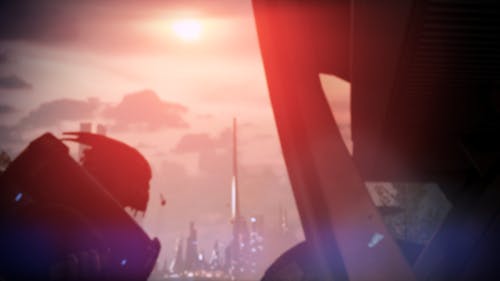screenshot from Mass Effect 3, 2012, by Josh Taylor