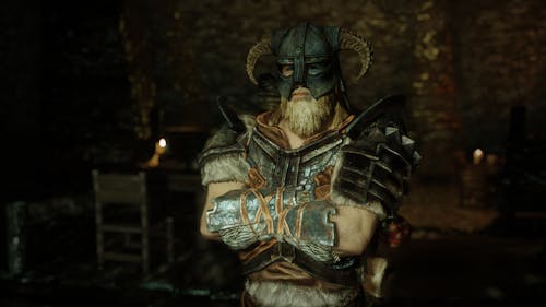 screenshot from The Elder Scrolls V: Skyrim, 2015, by AnyoneInCherno