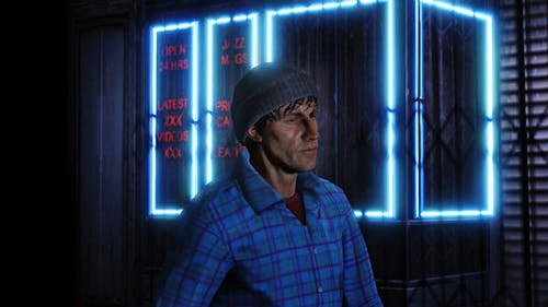 Untitled (Downtown), screenshot from Grand Theft Auto V, 2014, by Fernando Pereira Gomes