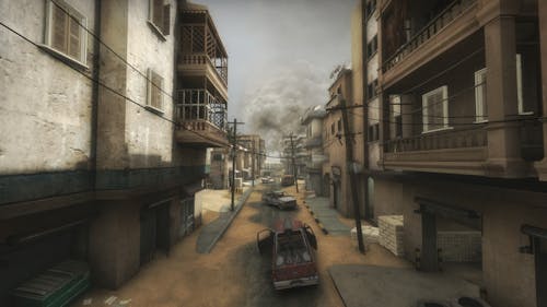 my grand tour of duty #2, screenshot from Call of Duty, 2014, by Josh Bricker