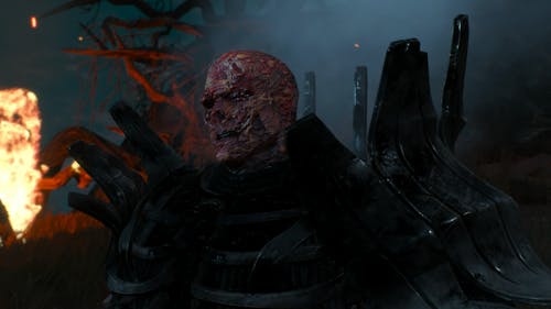 Memento Mori, screenshot from The Witcher 3 Wild Hunt, 2015, by Triststar