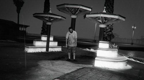 Fear and Loathing in GTA V, screenshot from Grand Theft Auto V, 2015, by Morten Rockford Ravn